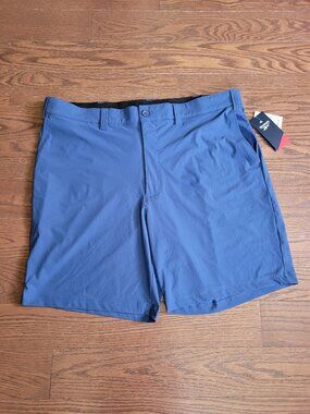 NWT Reebok Speedwick Golf Men’s Blue 8 " Shorts Comfort Waistband Sz 42